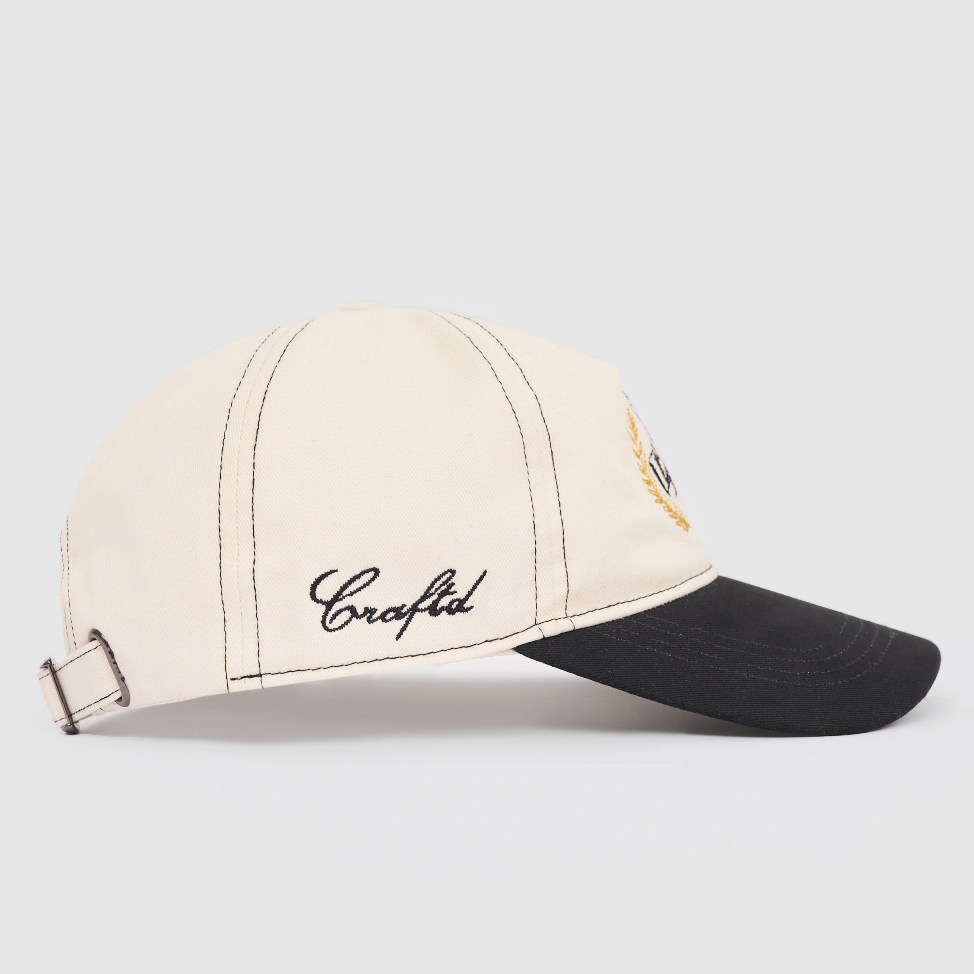 Yacht Club Hat (Cream/Black)