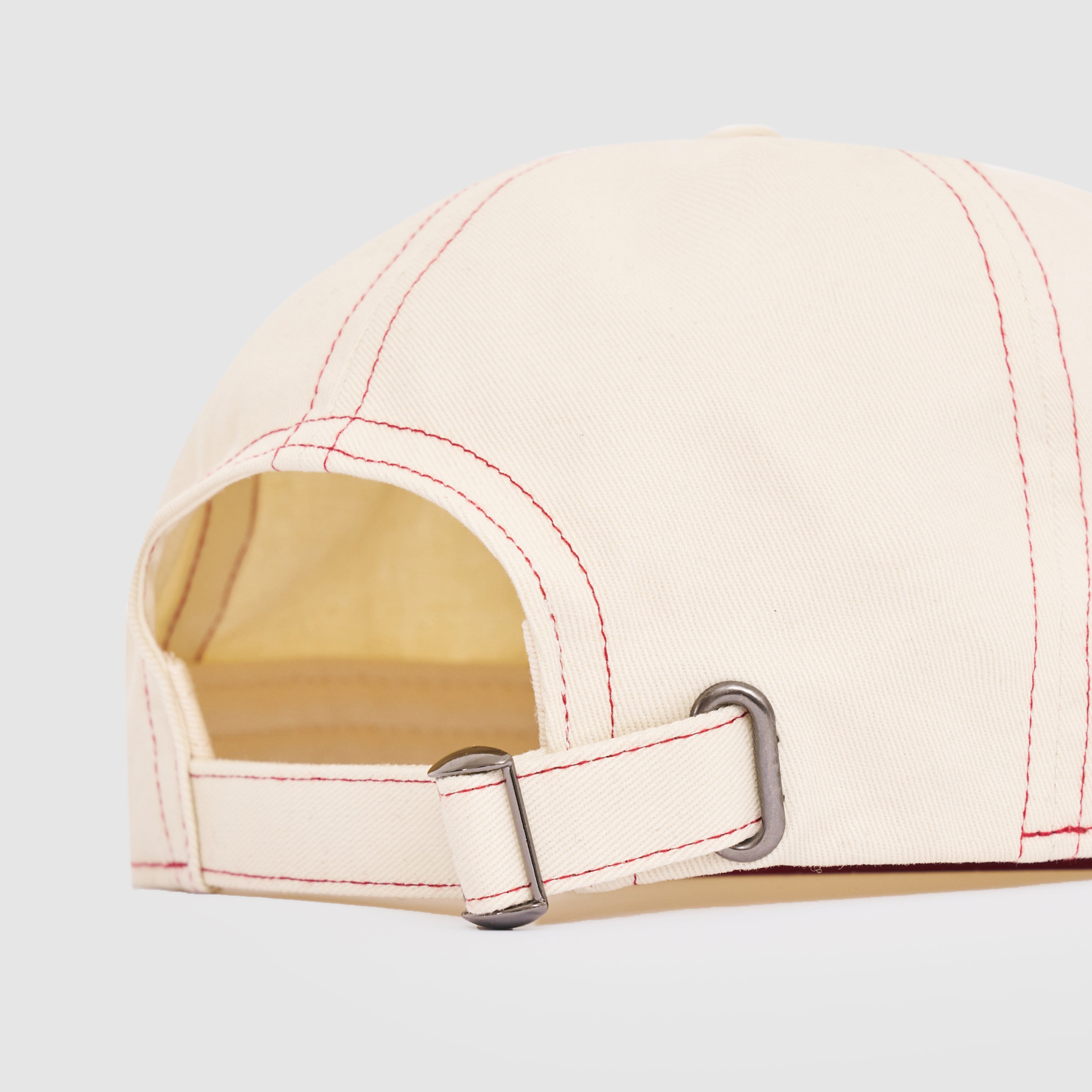 Yacht Club Hat (Cream/Red)