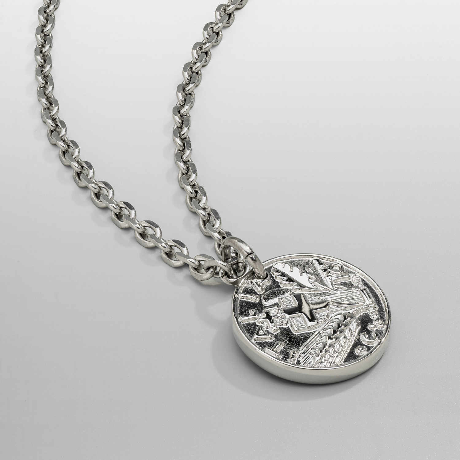 Coin Pendant (Silver)