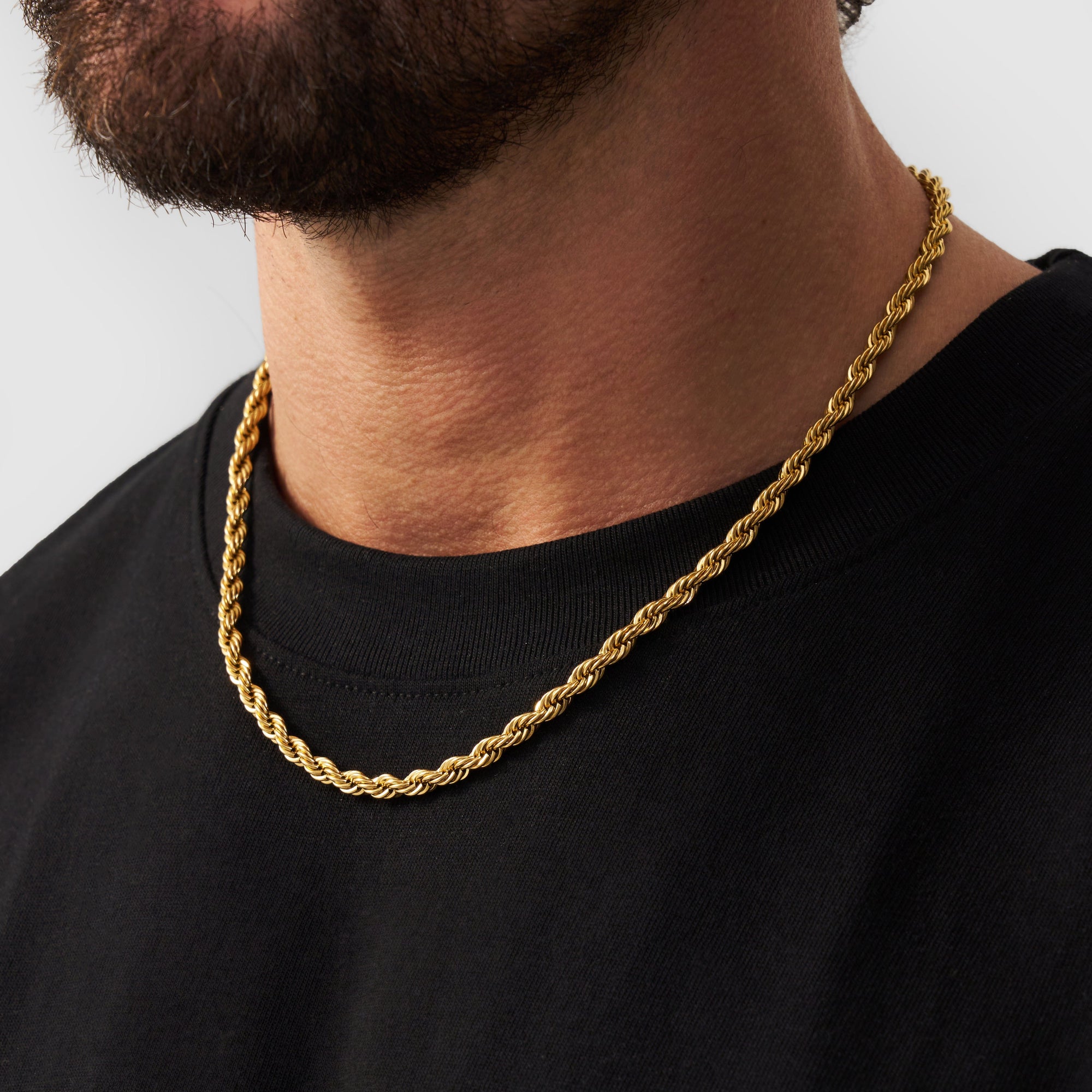 Gold Rope Chain | Rope Gold Chain | CRAFTD London