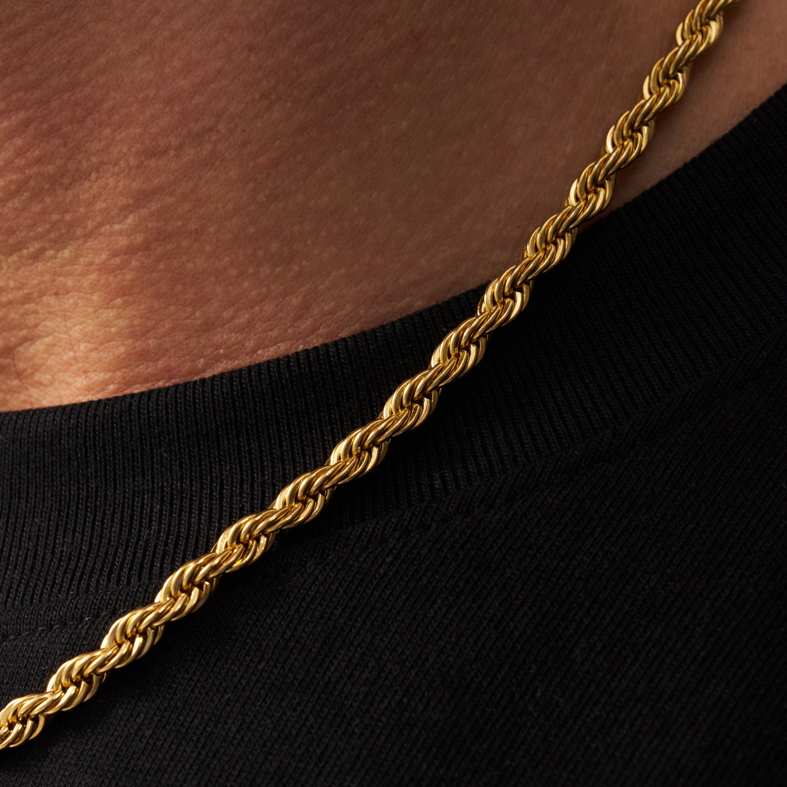 Gold Rope Chain | Rope Gold Chain | CRAFTD London