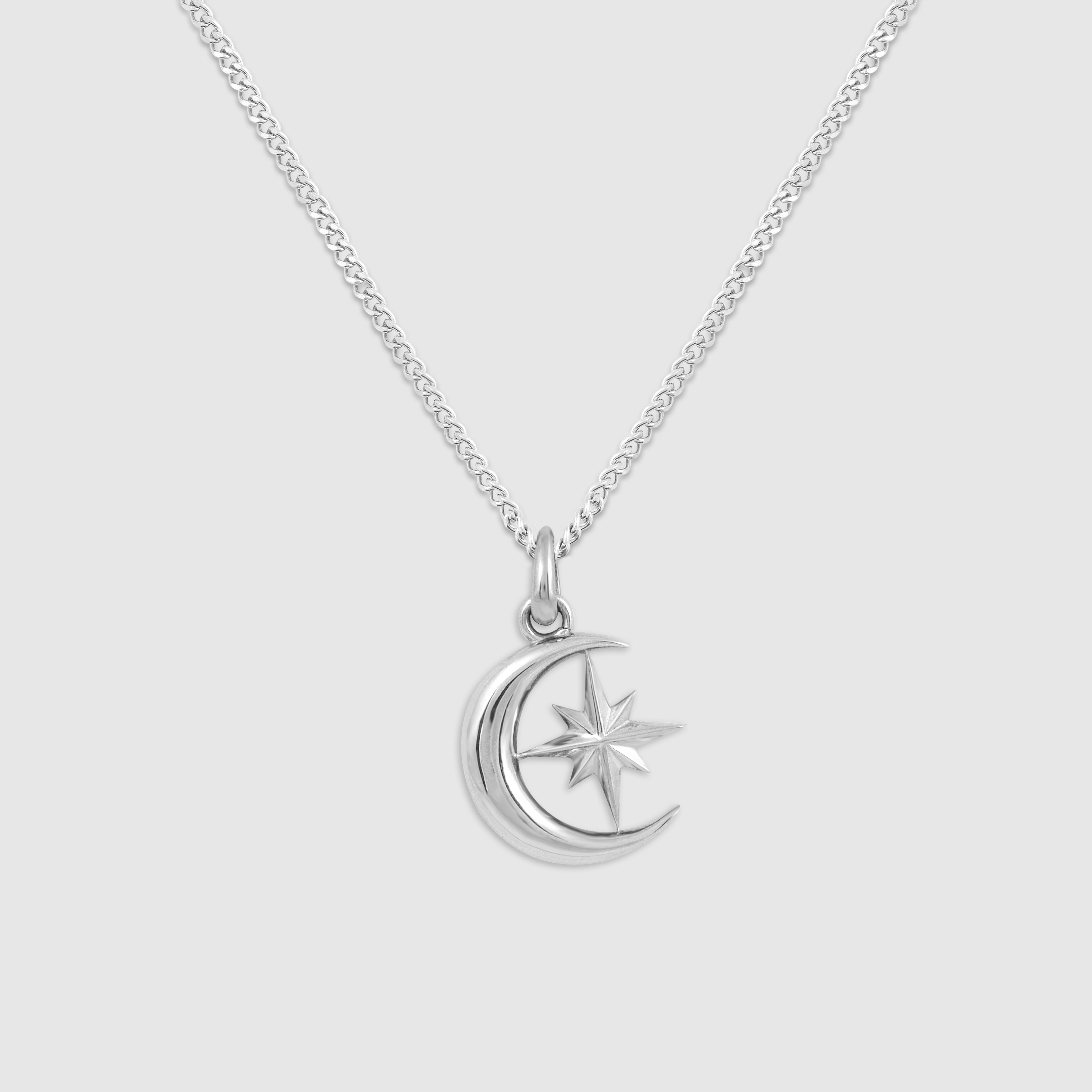 Moon & Star (Silver)