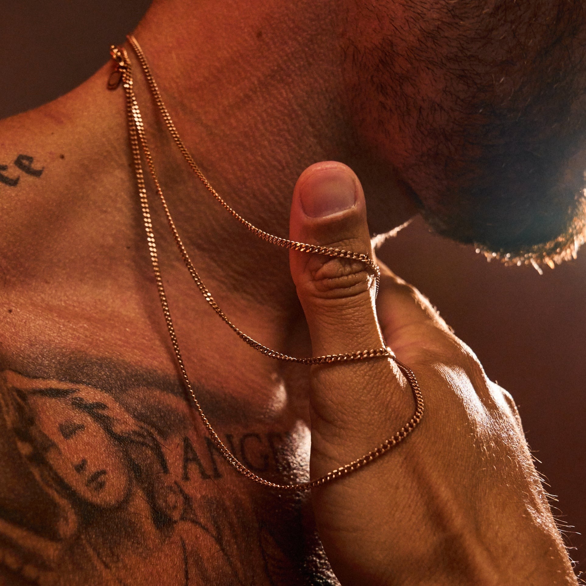 Cuban (Rose Gold) 2mm