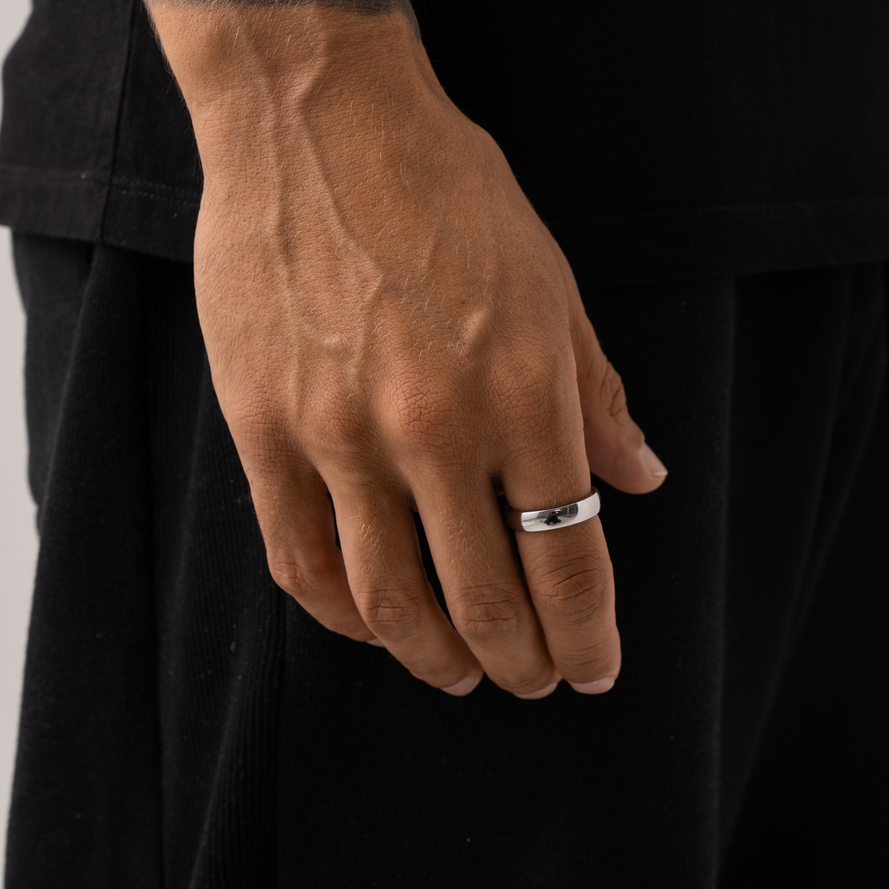Round Band Ring (Silver)
