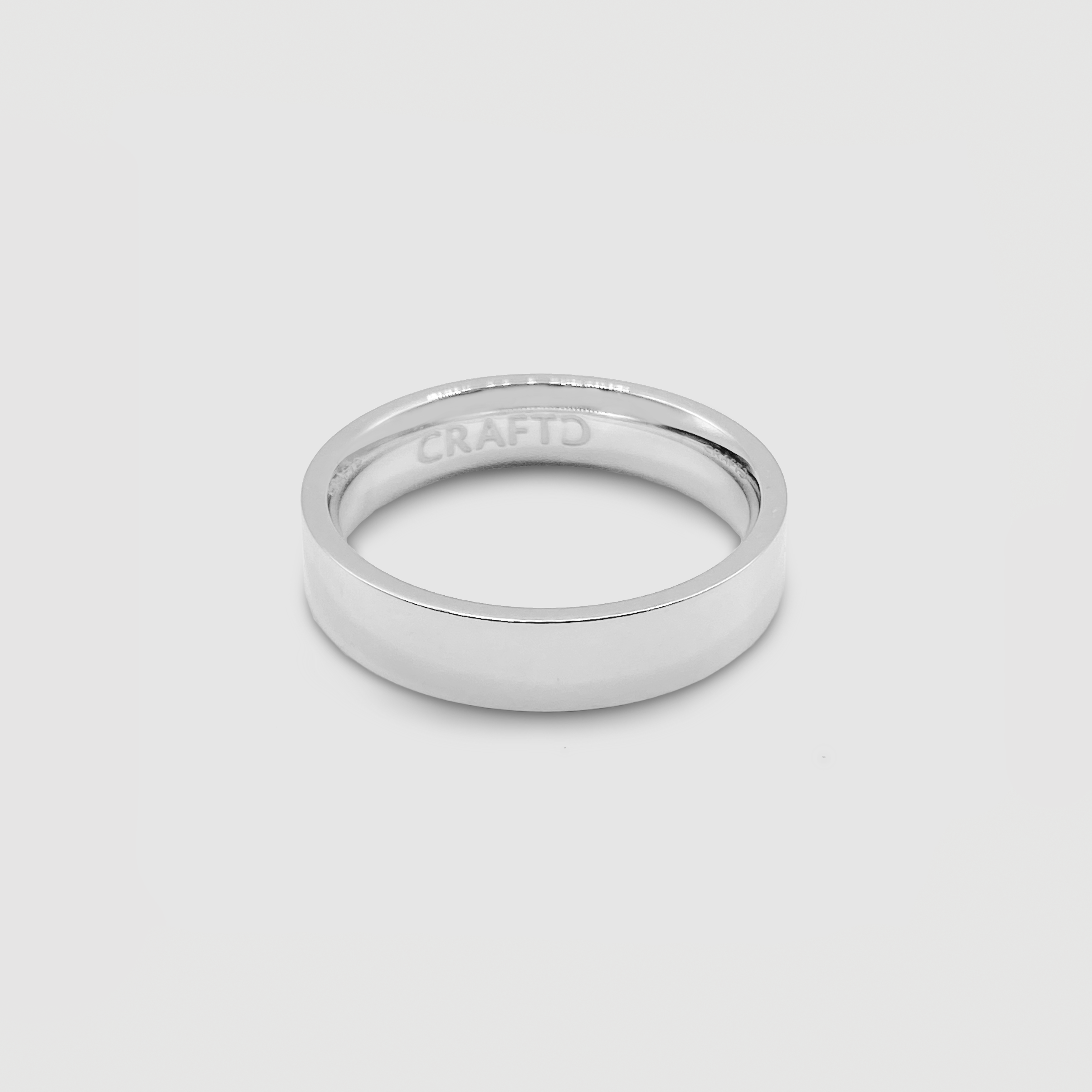 Flat Band Ring (Silver) 5mm