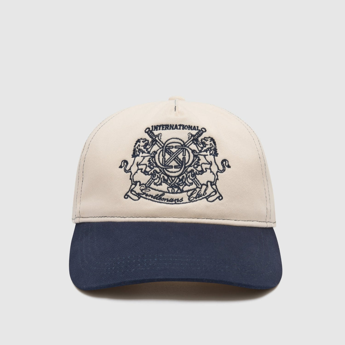Gentlemen's Club Hat (Cream/Navy)