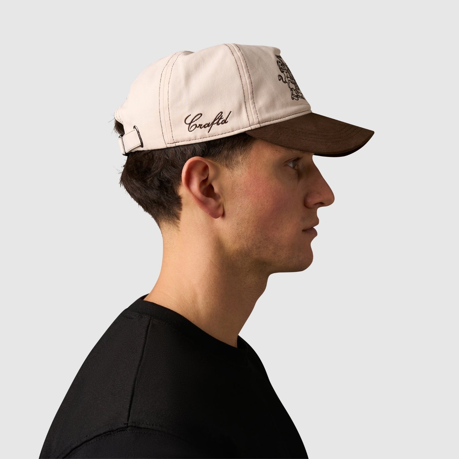 Gentlemen's Club Hat (Cream/Brown)