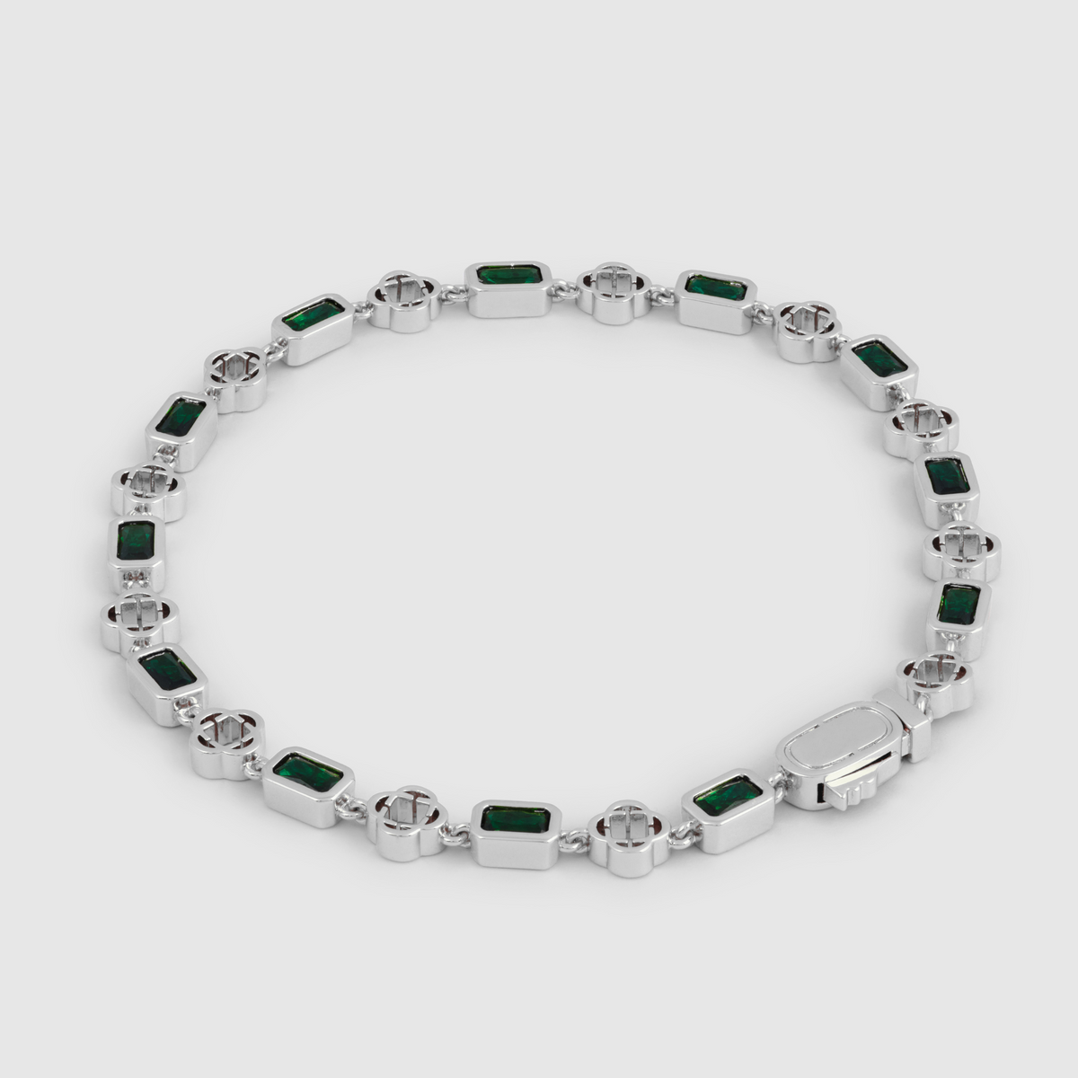 CRAFTDLondon★クラフトロンドンGREEN QUARTZ GEMSTONE BRACELET Green Quartz Gemstone Bracelet (Gold)