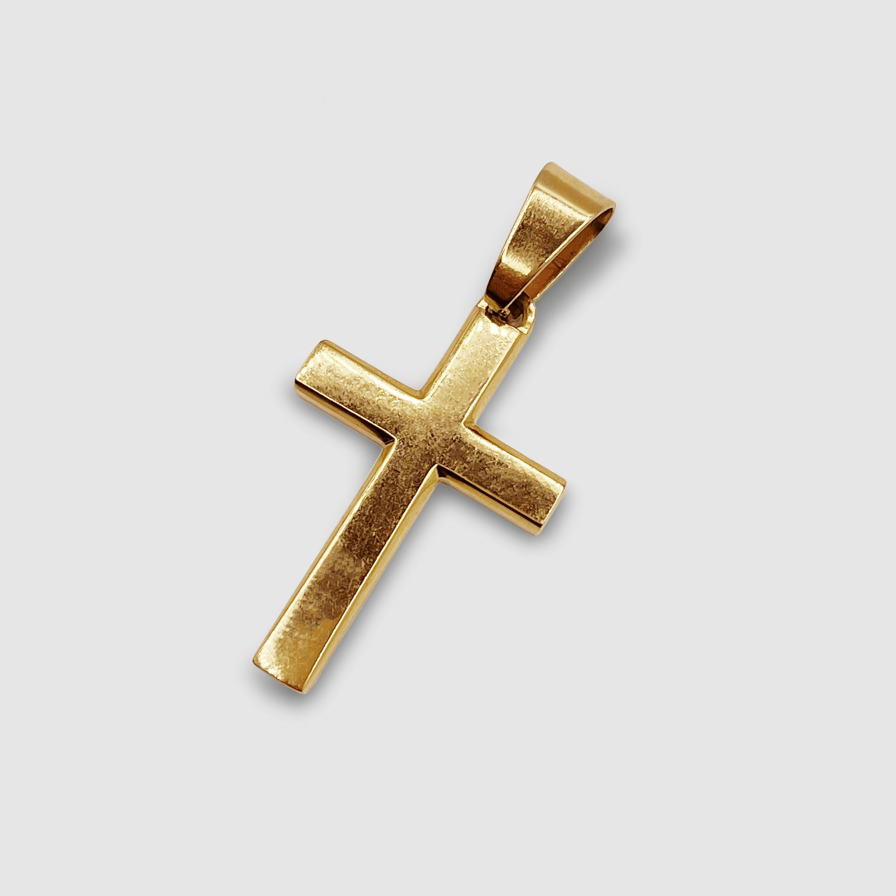 Gold Latin Cross Pendant for Men CRAFTD London