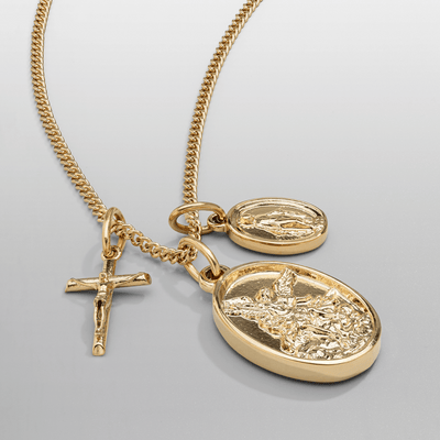 Jesus & Mary (Gold)