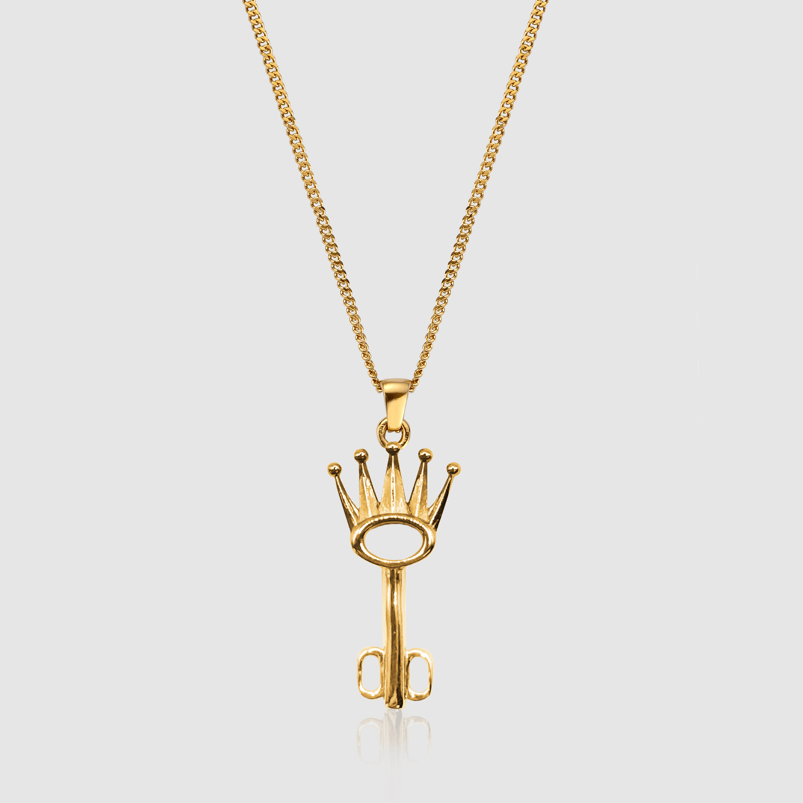 Men's King's Key Pendant (18k Gold)