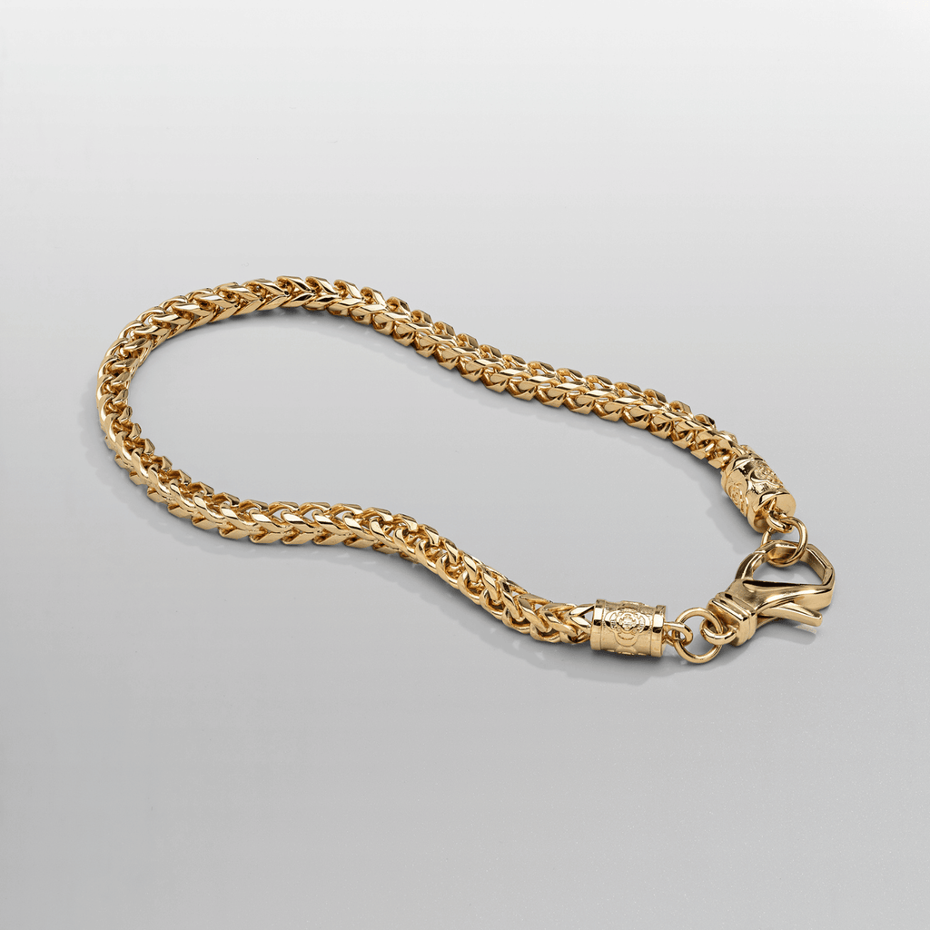 【CRAFTD London】日本未入荷 ★COBRA BRACELET Cobra Chain Men's Bracelet (Silver)