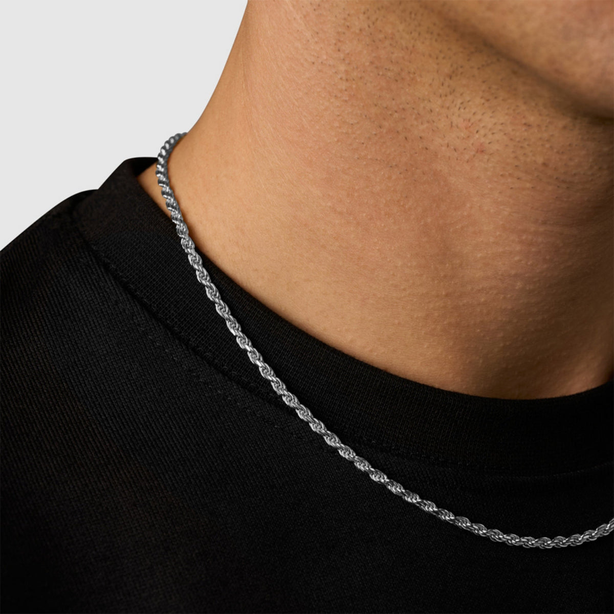 Rope (Silver) 3mm | Sterling Silver