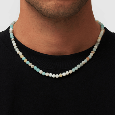 Ocean Beaded Necklace 6mm