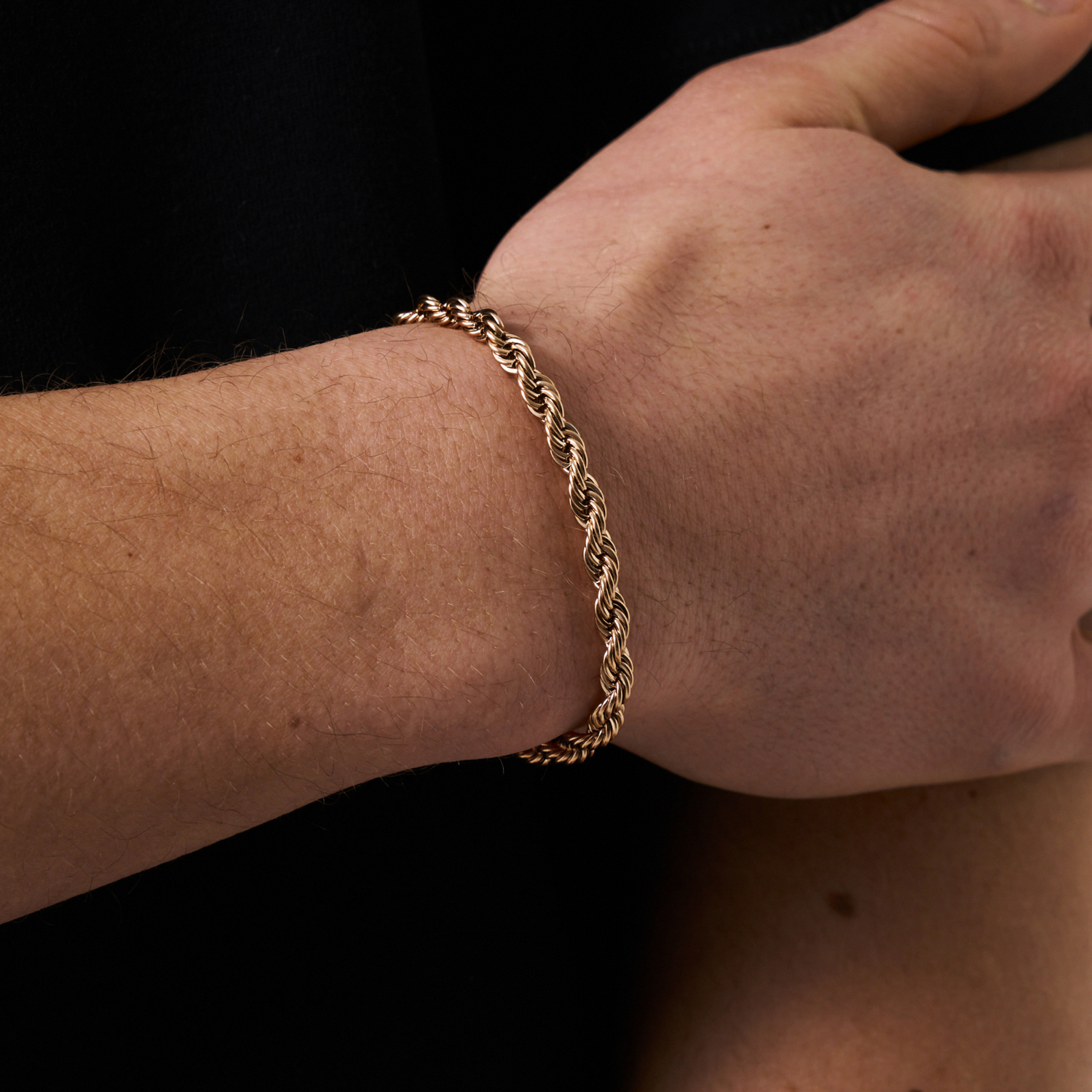 Rope Bracelet (Rose Gold) 5mm