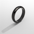 Round Band Ring (Black) 5mm