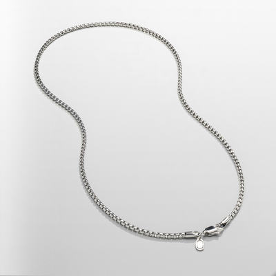 Round Box Chain (Silver) 3mm