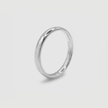 Round Band Ring (Silver) 3mm
