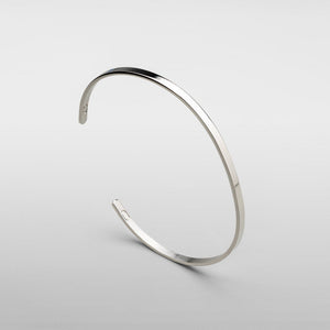 Brazalete clásico de 3 mm (plata)