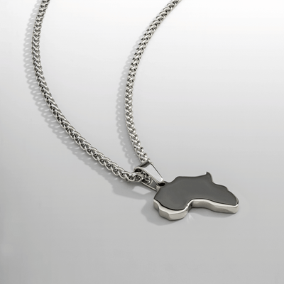 Africa Pendant (Silver)