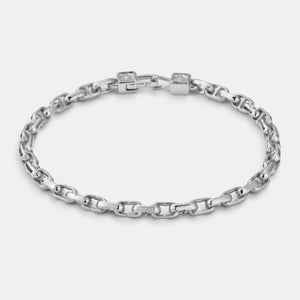 CD Anchor Link Bracelet (Silver)
