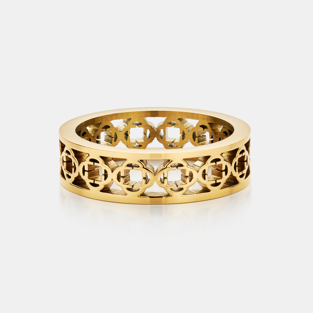 clover-band-ring-gold