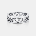 clover-band-ring-silver