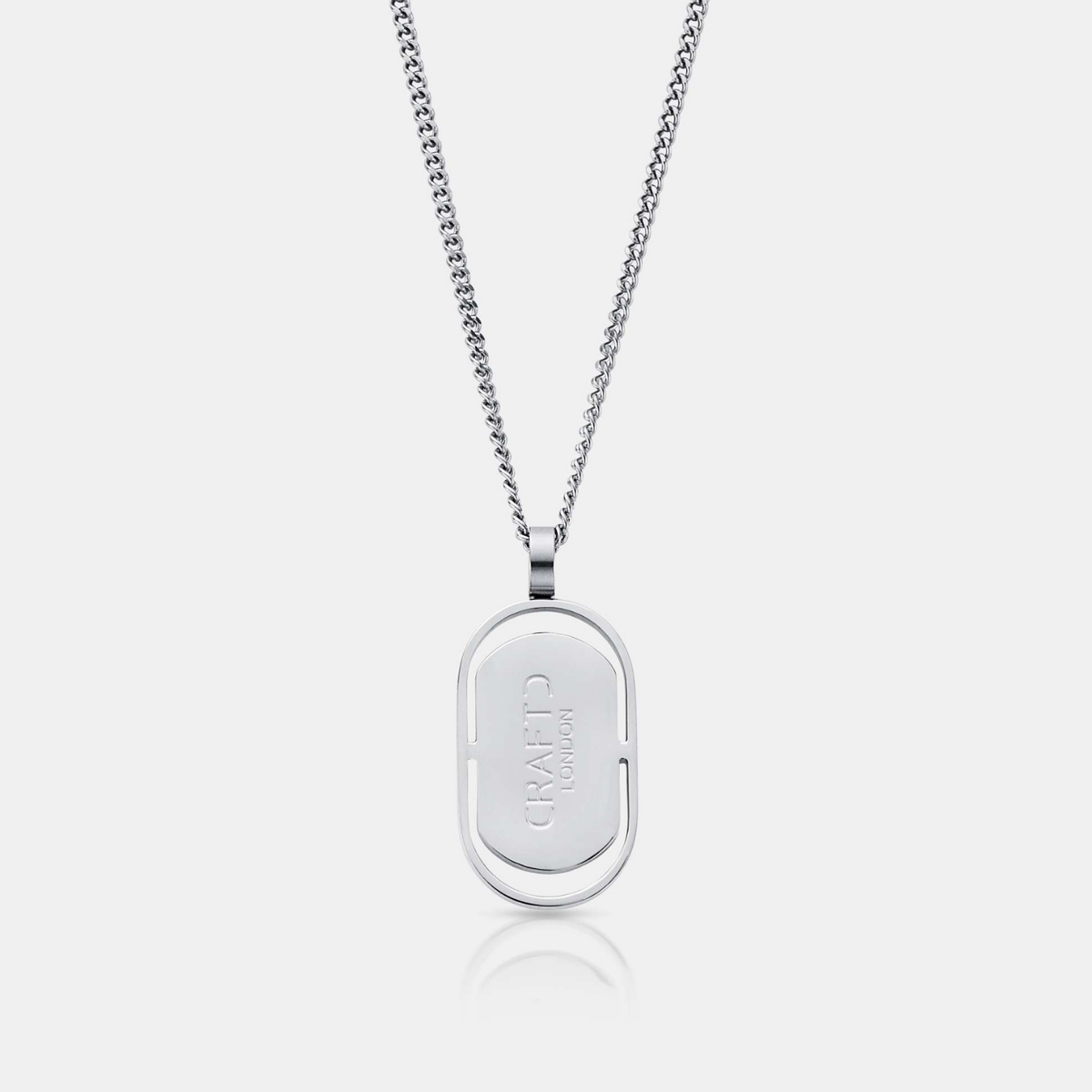 日本未入荷 CRAFTD London CRAFTD SIGNATURE PENDANT Signature Silver Pendant | CRAFTD London