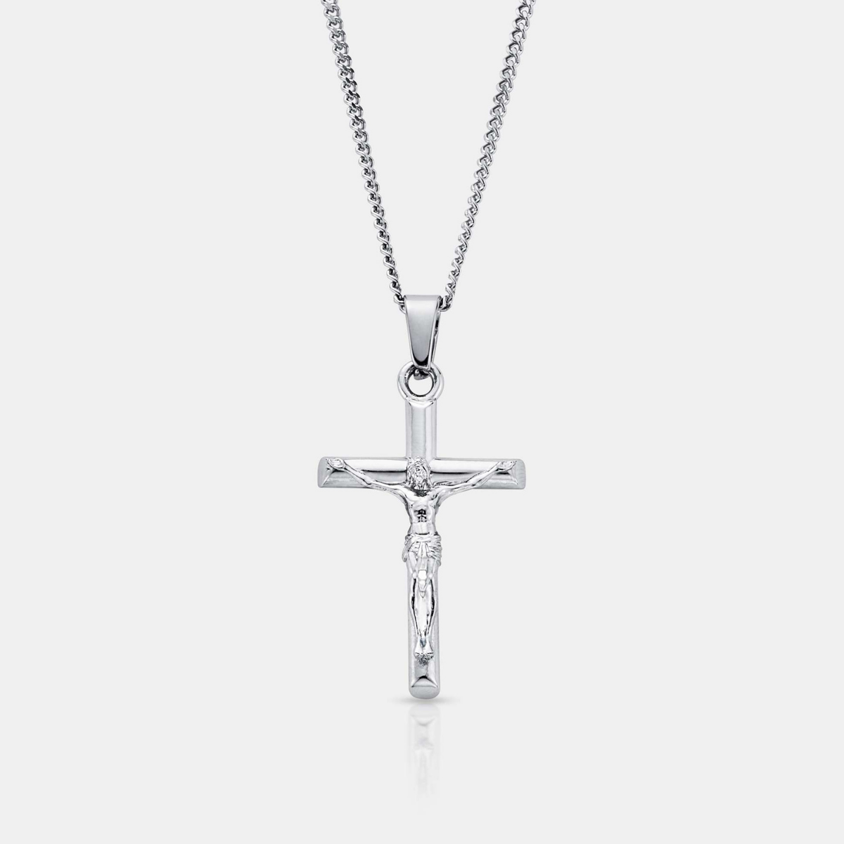 Crucifix | Silver Cross And Chain | CRAFTD London Crucifix | Silver Cross And Chain | CRAFTD London