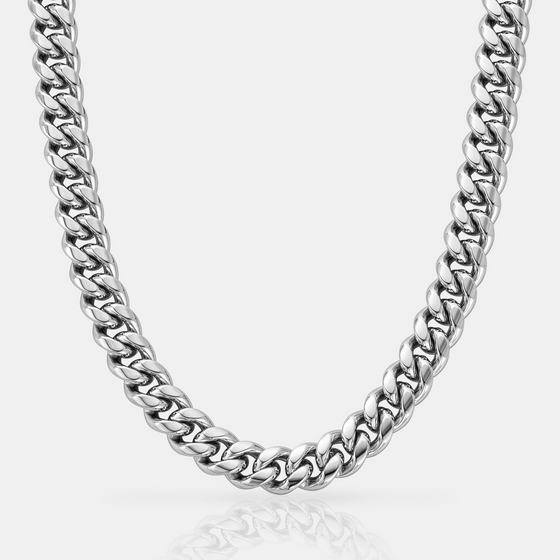 Cuban (Silver) 12mm