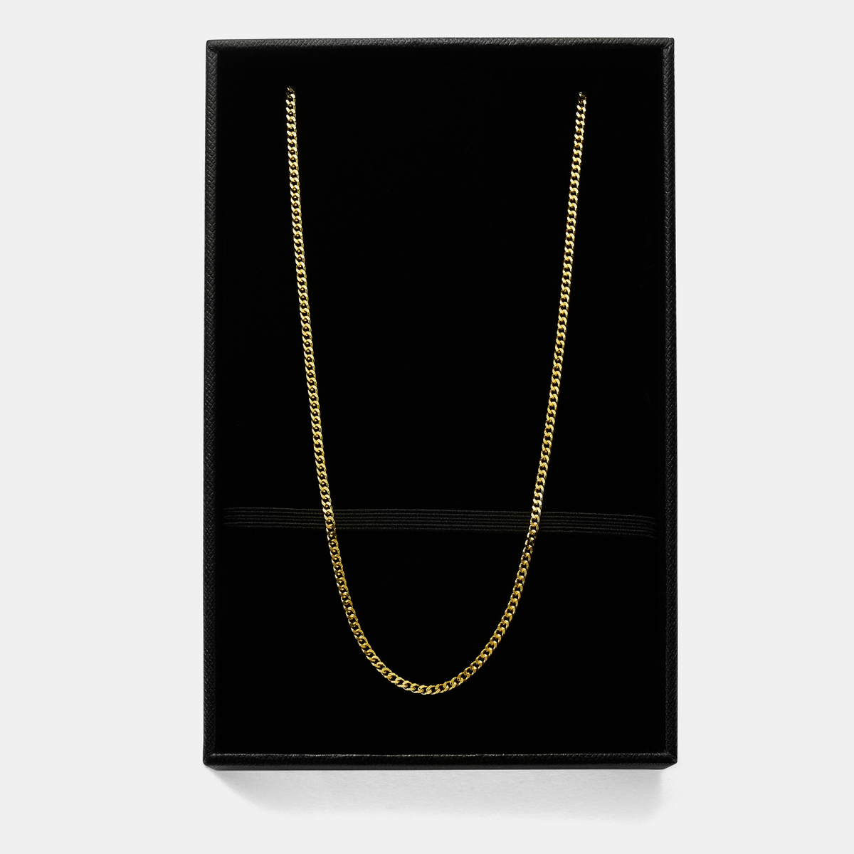 Cuban (18ct Gold) 2mm | Sterling Silver