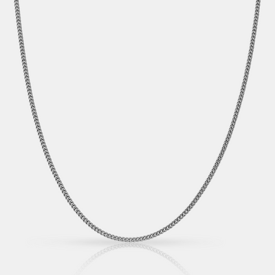 Cuban (Silver) 2mm