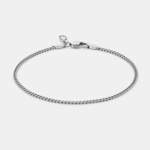 Cuban Bracelet (Silver) 2mm