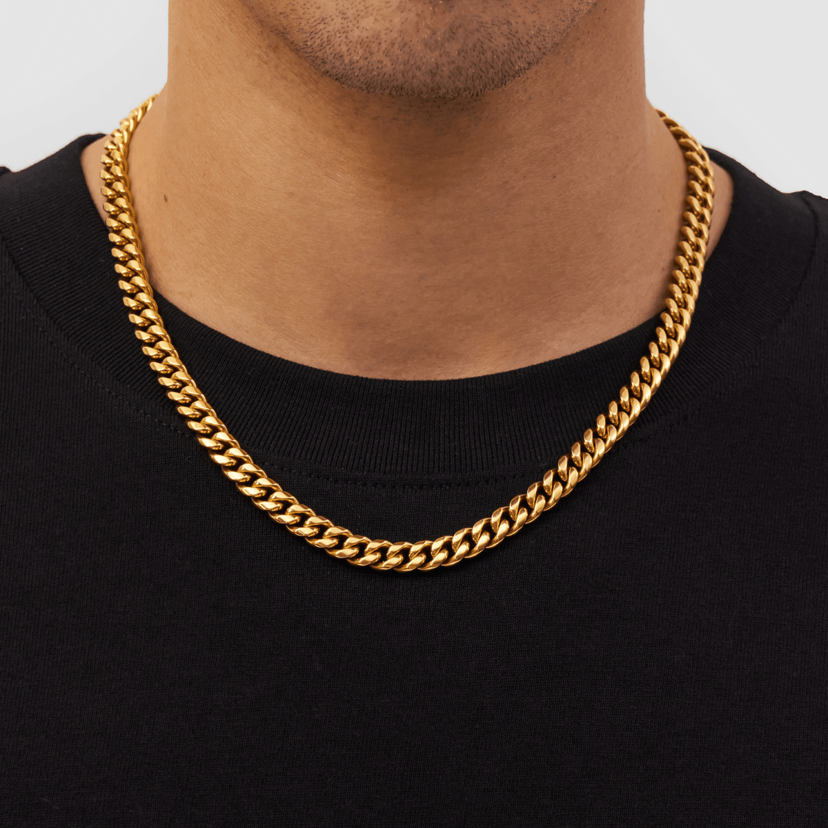 Cuban 8mm Gift Set (Gold)