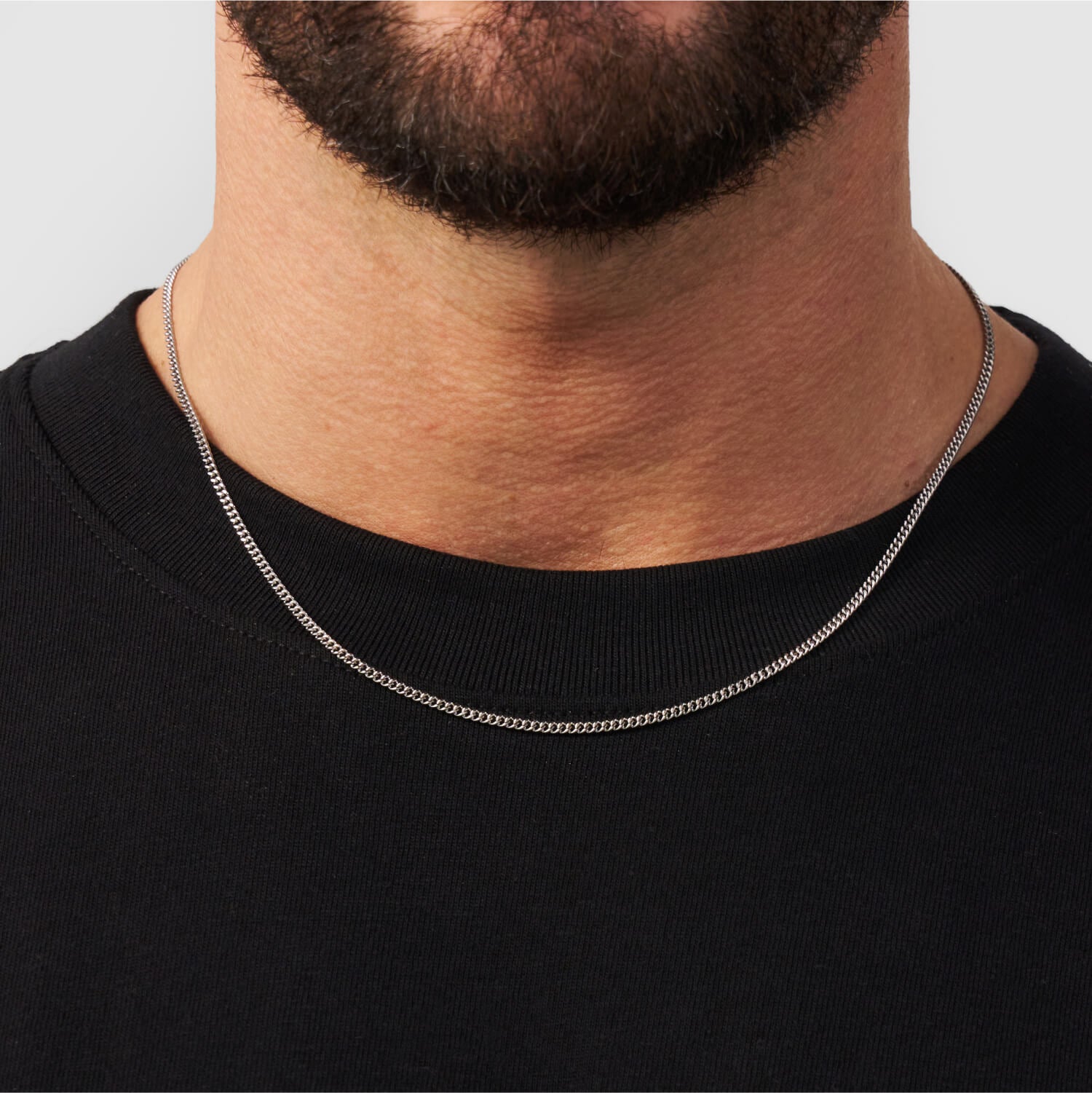 Cuban (Silver) 2mm