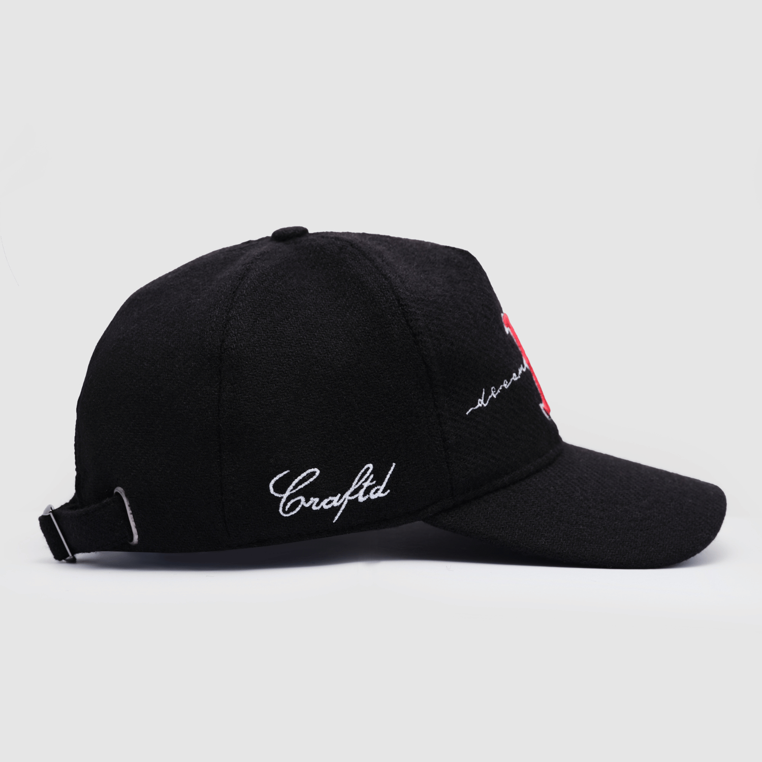 Wool Dream Hat (Black/Red)