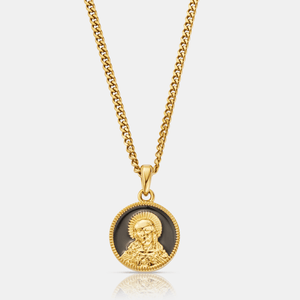 Enamel Jesus (Gold)