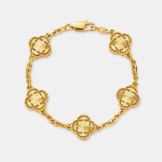 Clover Bracelet (Gold)