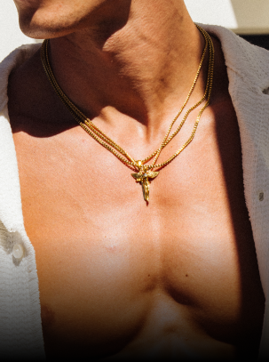 CRAFTD London★トグルチェーン ネックレス Gold Toggle Chain Necklace | CRAFTD London
