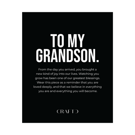 To My Grandson