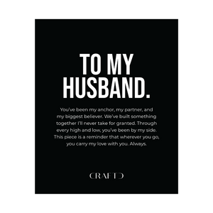 To My Husband
