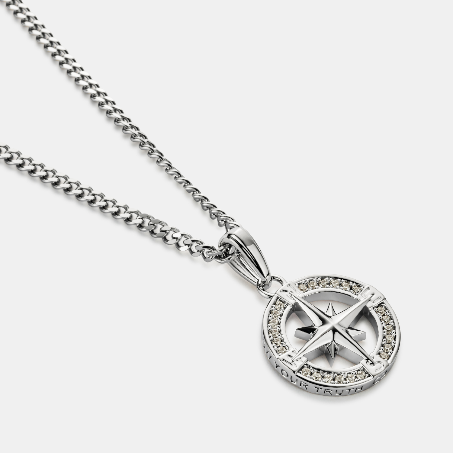 Iced North Star (Silver)