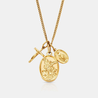 Jesús y María (Oro)