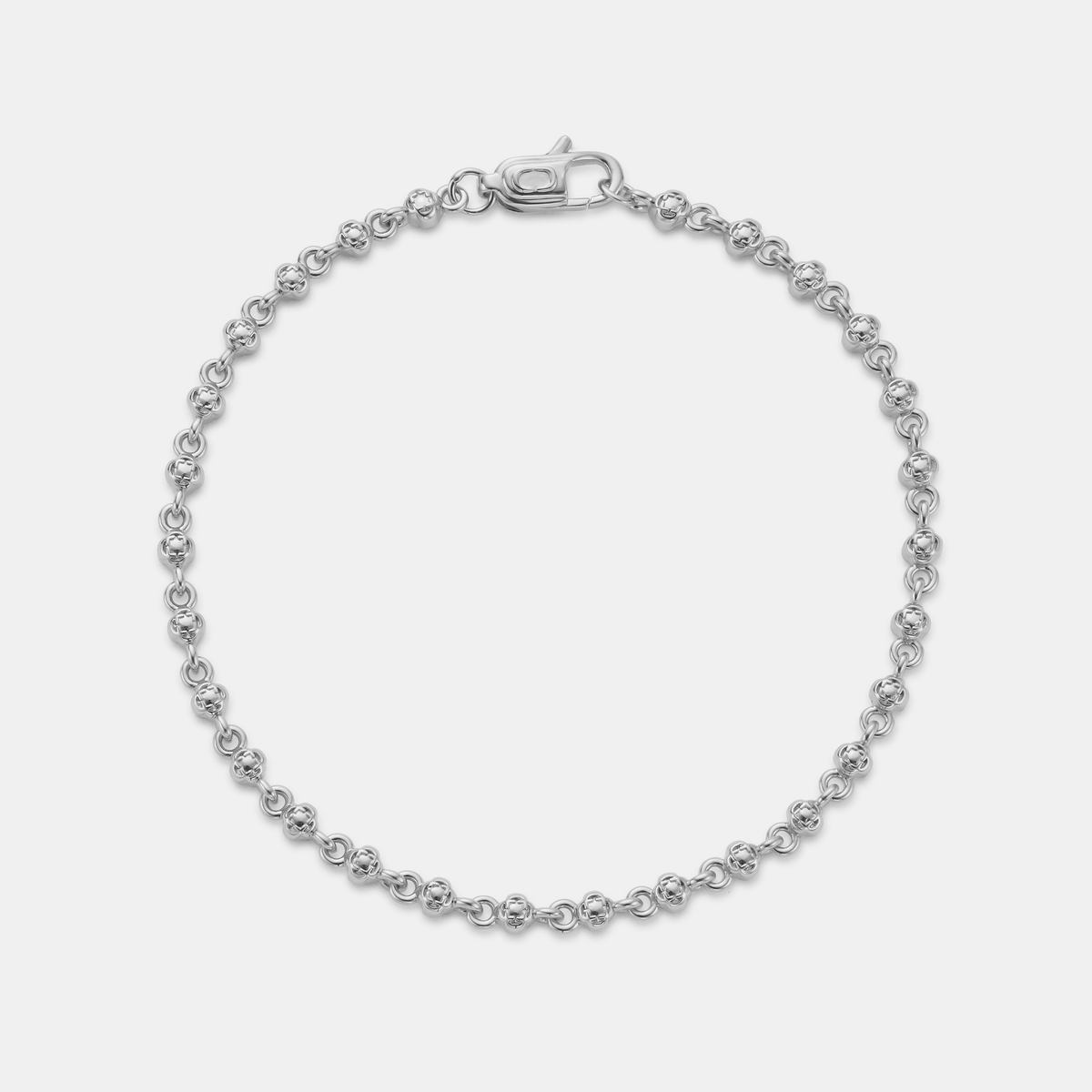 Rosary Bracelet (Silver)