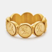 St Michael Band Ring (Gold)