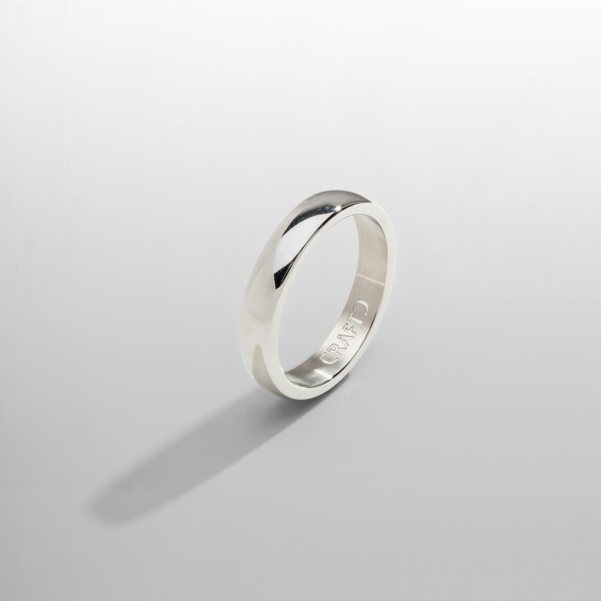 Round Band Ring (Silver) 5mm