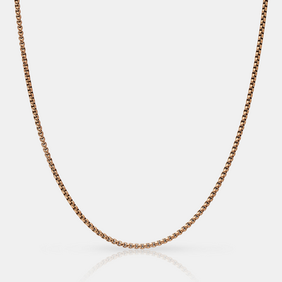 Round Box Chain (Silver) 2mm