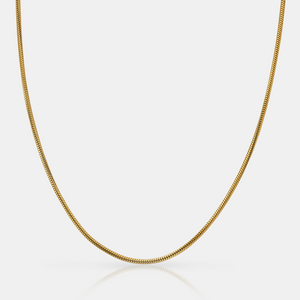 Cadena de serpiente (oro) 2 mm