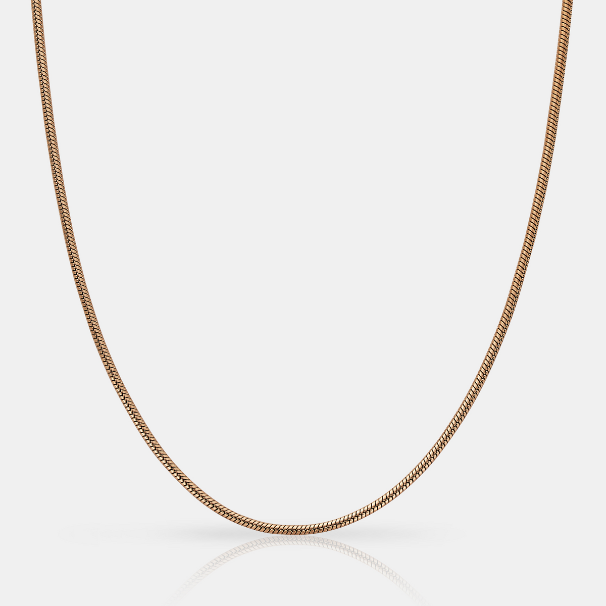 Snake Chain (Rose Gold) 2mm