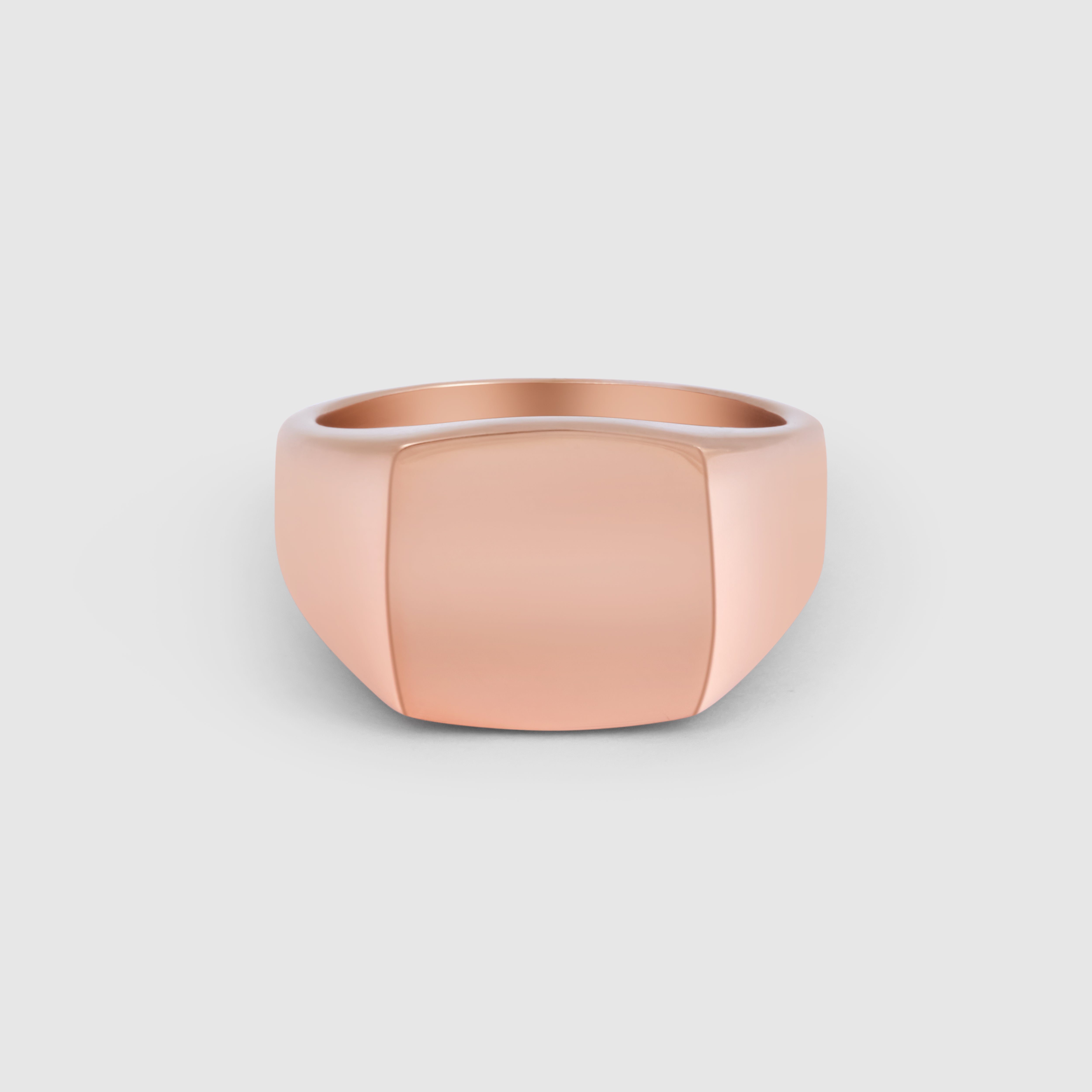 Square Signet Ring (Rose Gold)